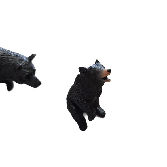 mini plastic figurine bears perfect for cake toppers, train sets, and diorama - Picture 5 of 10